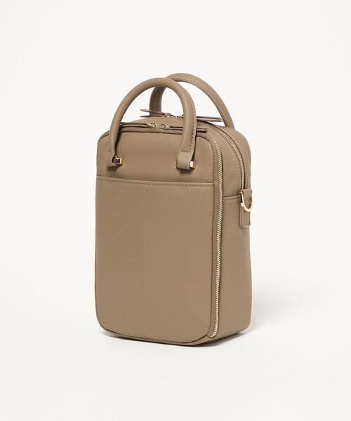 green label relaxing(グリーンレーベルリラクシング)の「<PARTE>2WAY マルチポーチ型 ショルダーバッグ(ショルダーバッグ・レディース・ブラウン/ナチュラル/ブラック/モカ・FREE)」の6枚目の写真