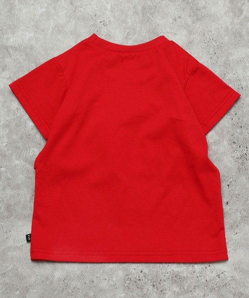 SUNDAYS SUN(サンデイズ サン)の「【綿混】切り替えフリルT(Tシャツ/カットソー・キッズ・レッド/ブラック/アイボリー・130/120/110/100)」の5枚目の写真
