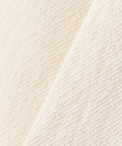 SHIPS any（シップス エニィ）の「SHIPS any:〈洗濯機可能〉カルゼ ターンバック ハイウエスト テーパード パンツ（その他パンツ・レディース・オフホワイト/ネイビー・36/38）」の3枚目の写真