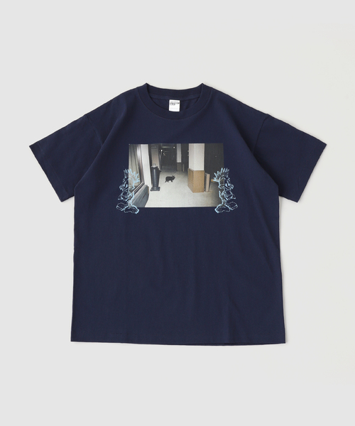 PULP/417EDIFICE（パルプフォーワンセブンエディフィス）の「UK ARTIST PROJECT【T-BONE】PHOTO TEE（Tシャツ/カットソー・メンズ・ネイビー・LARGE/MEDIUM/SMALL）」の4枚目の写真