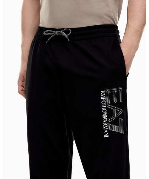 EMPORIO ARMANI EA7(エンポリオアルマーニイーエーセブン)の「<オンライン限定>【エンポリオ アルマーニ EA7】Visibility スウェットジョガーパンツ(スウェットパンツ・メンズ・ブラック・X-SMALL/X-LARGE/SMALL/MEDIUM/LARGE)」の3枚目の写真