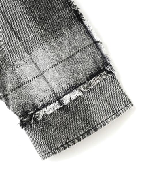 DANKE SCHON(ダンケシェーン)の「DankeSchon/ダンケシェーン/WASH CHECK SHIRTS(シャツ/ブラウス・メンズ・ブラック/ブルー・L/M)」の12枚目の写真