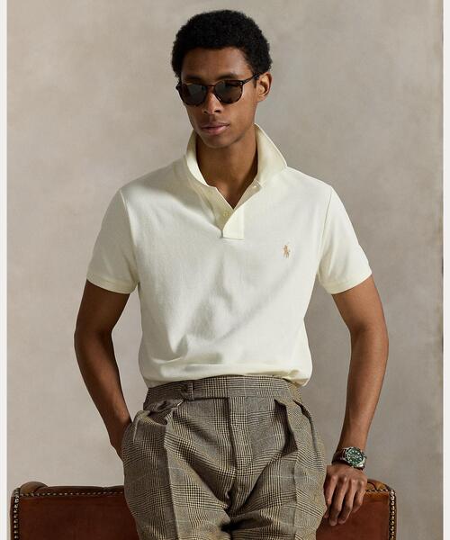 クラシック フィット メッシュ ポロシャツ（ポロシャツ）｜POLO RALPH