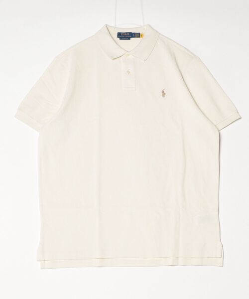 kolor ベージュ メッシュ ポロシャツ サイズ1 クラシック フィット メッシュ ポロシャツ（ポロシャツ）｜POLO RALPH