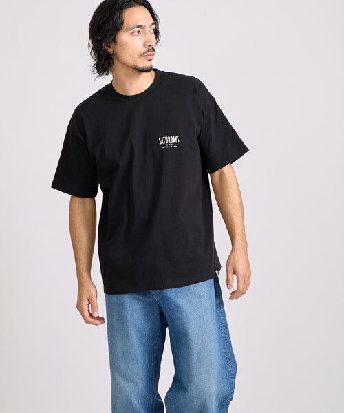 BEDWIN & THE HEARTBREAKERS(ベドウィン アンド ザ ハートブレイカーズ)の「BEDWIN & THE HEARTBREAKERS x Saturdays NYC Ex.PRINTED TEE "MANHATTAN"(Tシャツ/カットソー・メンズ・ブラック/ブラウン/イエロー・M/L/S/XL)」の5枚目の写真