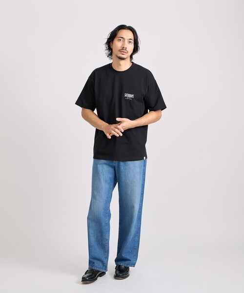 BEDWIN & THE HEARTBREAKERS(ベドウィン アンド ザ ハートブレイカーズ)の「BEDWIN & THE HEARTBREAKERS x Saturdays NYC Ex.PRINTED TEE "MANHATTAN"(Tシャツ/カットソー・メンズ・ブラック/ブラウン/イエロー・M/L/S/XL)」の19枚目の写真