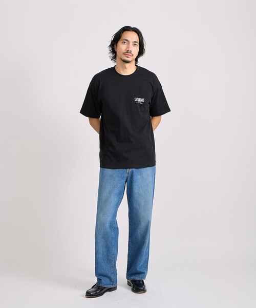 BEDWIN & THE HEARTBREAKERS(ベドウィン アンド ザ ハートブレイカーズ)の「BEDWIN & THE HEARTBREAKERS x Saturdays NYC Ex.PRINTED TEE "MANHATTAN"(Tシャツ/カットソー・メンズ・ブラック/ブラウン/イエロー・M/L/S/XL)」の20枚目の写真