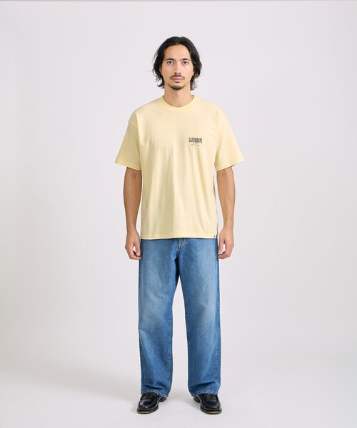 BEDWIN & THE HEARTBREAKERS(ベドウィン アンド ザ ハートブレイカーズ)の「BEDWIN & THE HEARTBREAKERS x Saturdays NYC Ex.PRINTED TEE "MANHATTAN"(Tシャツ/カットソー・メンズ・ブラック/ブラウン/イエロー・M/L/S/XL)」の12枚目の写真