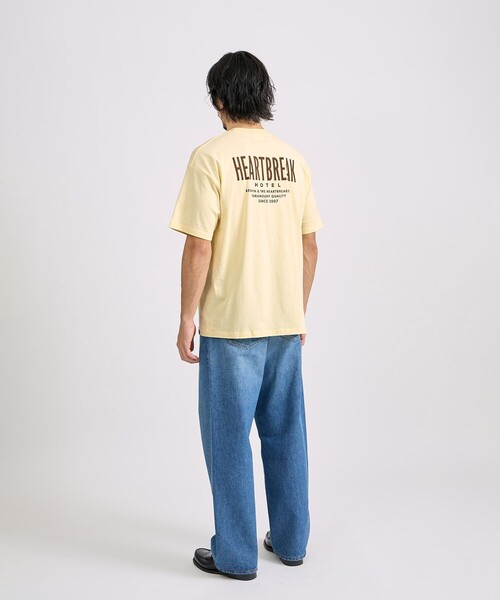 BEDWIN & THE HEARTBREAKERS(ベドウィン アンド ザ ハートブレイカーズ)の「BEDWIN & THE HEARTBREAKERS x Saturdays NYC Ex.PRINTED TEE "MANHATTAN"(Tシャツ/カットソー・メンズ・ブラック/ブラウン/イエロー・M/L/S/XL)」の14枚目の写真