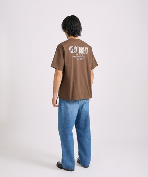 BEDWIN & THE HEARTBREAKERS(ベドウィン アンド ザ ハートブレイカーズ)の「BEDWIN & THE HEARTBREAKERS x Saturdays NYC Ex.PRINTED TEE "MANHATTAN"(Tシャツ/カットソー・メンズ・ブラック/ブラウン/イエロー・M/L/S/XL)」の17枚目の写真