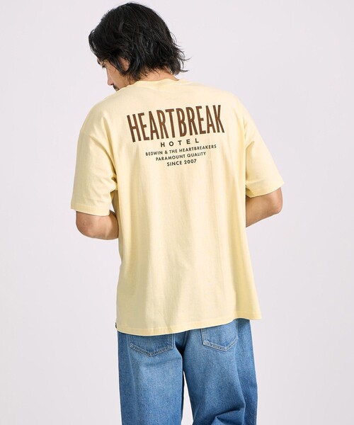 BEDWIN & THE HEARTBREAKERS(ベドウィン アンド ザ ハートブレイカーズ)の「BEDWIN & THE HEARTBREAKERS x Saturdays NYC Ex.PRINTED TEE "MANHATTAN"(Tシャツ/カットソー・メンズ・ブラック/ブラウン/イエロー・M/L/S/XL)」の3枚目の写真