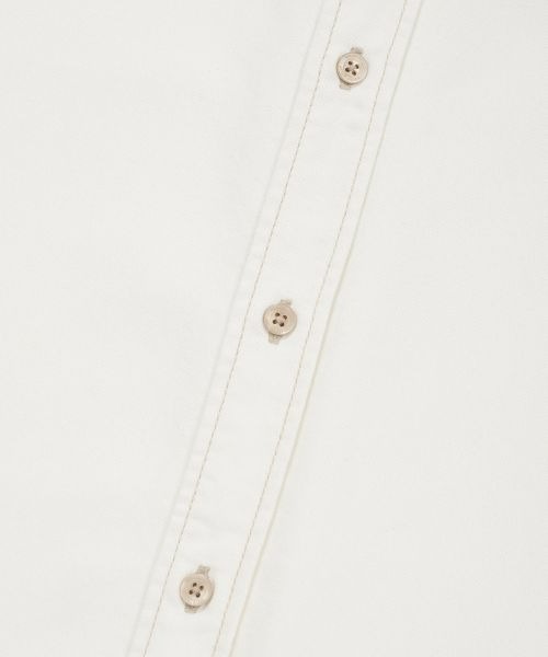 Wacky WiLLy（ワッキーウィリー）の「DENIM WASHED SHORT-SLEEVED SHIRT（Tシャツ/カットソー・メンズ・ホワイト/インディゴブルー・LARGE/MEDIUM/SMALL）」の7枚目の写真