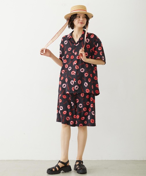 MILKFED.（ミルクフェド）の「TRIMMED RIBBON BOATER HAT（ハット・レディース・ブラウン/オフホワイト/ブラック・ONE SIZE）」の21枚目の写真