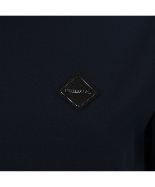 BRIEFING（ブリーフィング）の「【BRIEFING GOLF／ブリーフィングゴルフ】WOMEN’S NECK LOGO HIGHNECK PLEATED DRESS（ワンピース・レディース・ブラック/ネイビー・M/S）」の7枚目の写真