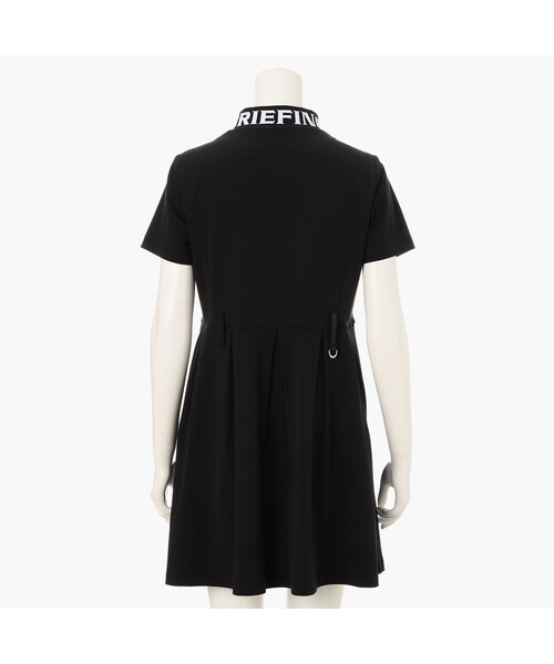 BRIEFING（ブリーフィング）の「【BRIEFING GOLF／ブリーフィングゴルフ】WOMEN’S NECK LOGO HIGHNECK PLEATED DRESS（ワンピース・レディース・ブラック/ネイビー・M/S）」の12枚目の写真
