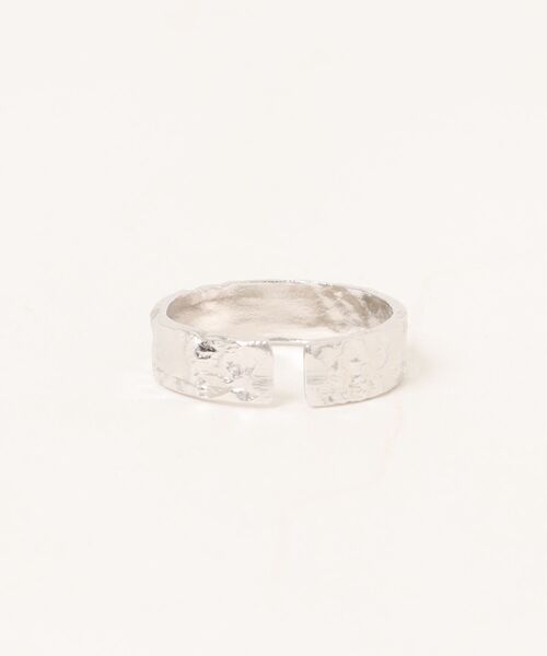 ARCHIVER（アーカイバ）の「【sterling silver】フリーサイズ 錆槌目リング（リング・メンズ・ゴールド/シルバー・FREE）」の5枚目の写真
