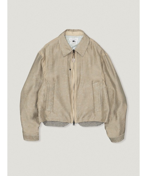 elephant TRIBAL fabrics(エレファントトライバルファブリックス)の「elephant TRIBAL fabrics Vague Pattern Jacket(その他アウター・メンズ・ベージュ/ブラック・2/1)」の1枚目の写真