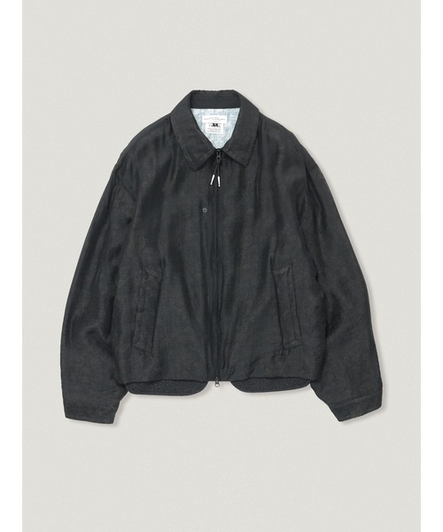 elephant TRIBAL fabrics(エレファントトライバルファブリックス)の「elephant TRIBAL fabrics Vague Pattern Jacket(その他アウター・メンズ・ベージュ/ブラック・2/1)」の2枚目の写真