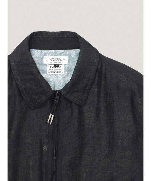 elephant TRIBAL fabrics(エレファントトライバルファブリックス)の「elephant TRIBAL fabrics Vague Pattern Jacket(その他アウター・メンズ・ベージュ/ブラック・2/1)」の4枚目の写真