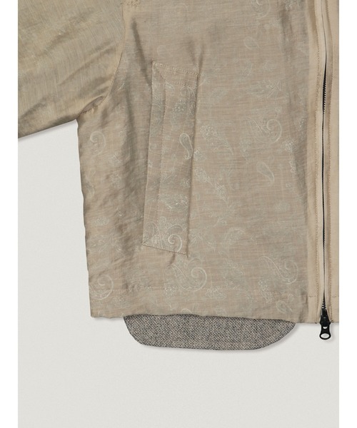 elephant TRIBAL fabrics(エレファントトライバルファブリックス)の「elephant TRIBAL fabrics Vague Pattern Jacket(その他アウター・メンズ・ベージュ/ブラック・2/1)」の6枚目の写真