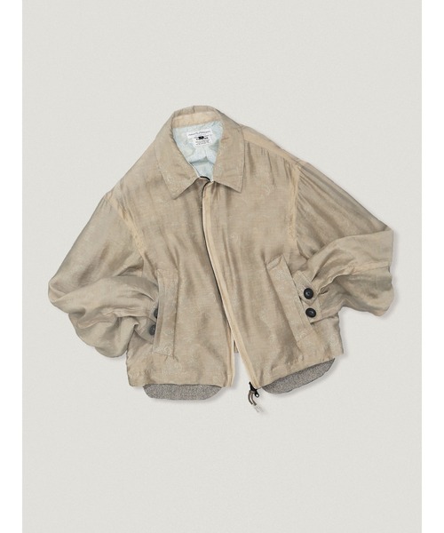 elephant TRIBAL fabrics(エレファントトライバルファブリックス)の「elephant TRIBAL fabrics Vague Pattern Jacket(その他アウター・メンズ・ベージュ/ブラック・2/1)」の7枚目の写真