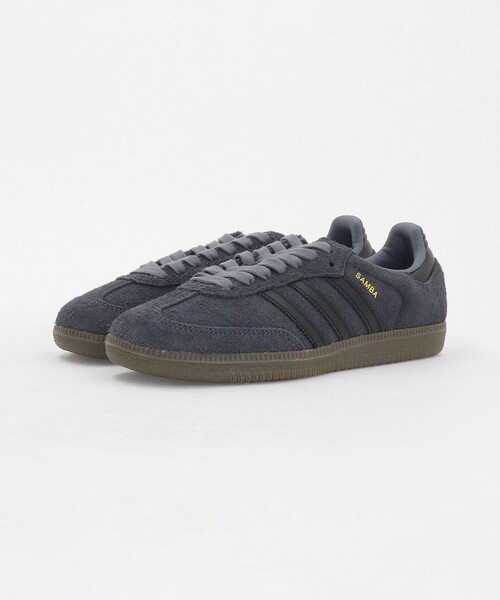 adidas Originals(アディダスオリジナルス)の「<adidas Originals>SAMBA OG SD/スニーカー(スニーカー・レディース・ダークグレー・24cm/24.5cm/23cm/25cm/23.5cm)」の2枚目の写真