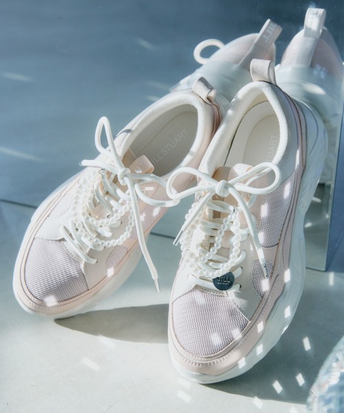 JILL by JILL STUART(ジルバイジルスチュアート)の「オリジナルボリュームスニーカー(スニーカー・レディース・ホワイト/ピンク・LARGE/MEDIUM/SMALL)」の4枚目の写真