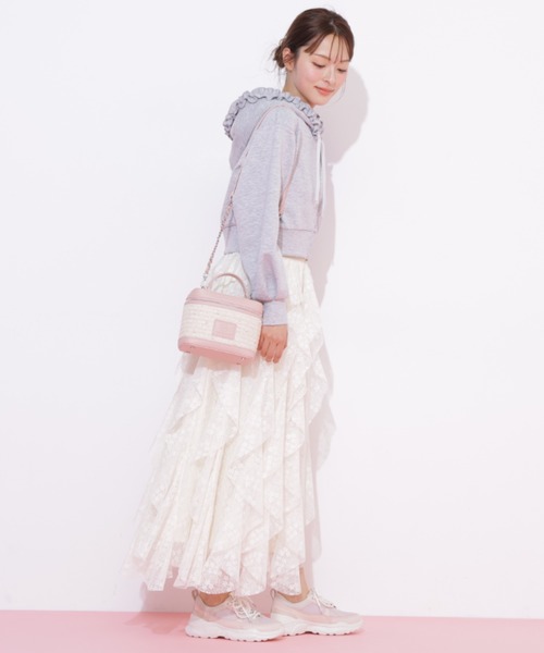 JILL by JILL STUART(ジルバイジルスチュアート)の「オリジナルボリュームスニーカー(スニーカー・レディース・ホワイト/ピンク・LARGE/MEDIUM/SMALL)」の11枚目の写真