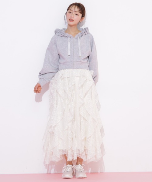JILL by JILL STUART(ジルバイジルスチュアート)の「オリジナルボリュームスニーカー(スニーカー・レディース・ホワイト/ピンク・LARGE/MEDIUM/SMALL)」の9枚目の写真