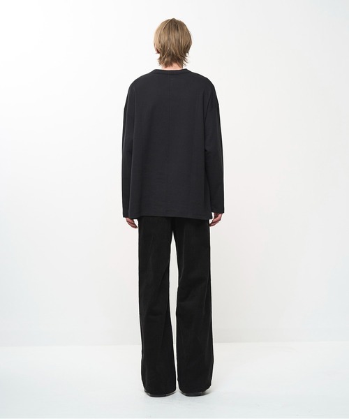 Juha（ユハ）の「INTERLOCK HENLEY L/S（Tシャツ/カットソー・メンズ・チャコールグレー/グレー/オフホワイト/ブラック・4/3）」の7枚目の写真