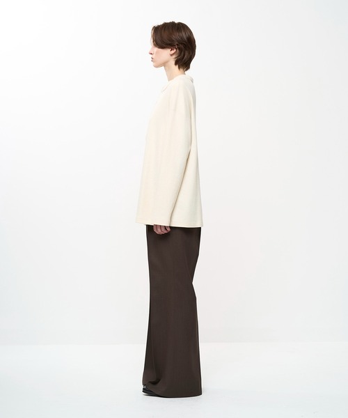 Juha（ユハ）の「INTERLOCK HENLEY L/S（Tシャツ/カットソー・メンズ・チャコールグレー/グレー/オフホワイト/ブラック・4/3）」の12枚目の写真