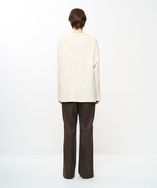 Juha（ユハ）の「INTERLOCK HENLEY L/S（Tシャツ/カットソー・メンズ・チャコールグレー/グレー/オフホワイト/ブラック・4/3）」の13枚目の写真