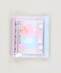 SPINNS（スピンズ）の「【nini toys/ニニトイズ】台紙を変えればシール帳になる☆クリアメモバインダー/シールバインダー/メモ帳/ファンシー/平成女児（ステッカー/テープ）」