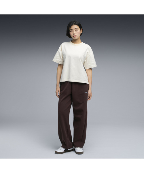 PUMA(プーマ)の「PUMA プーマ ウィメンズ ESS エレベーテッド MX ベビー 半袖 Tシャツ(Tシャツ/カットソー・レディース・チョコ/ブルー系その他5/オフホワイト・LARGE/X-LARGE/SMALL/MEDIUM)」の5枚目の写真