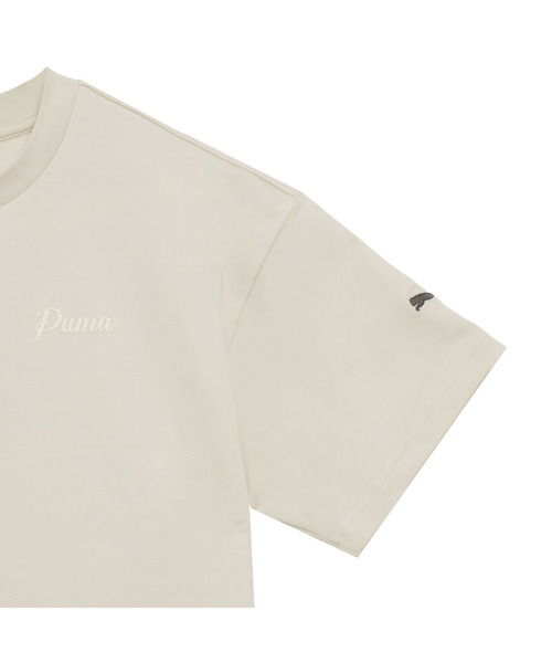 PUMA(プーマ)の「PUMA プーマ ウィメンズ ESS エレベーテッド MX ベビー 半袖 Tシャツ(Tシャツ/カットソー・レディース・チョコ/ブルー系その他5/オフホワイト・LARGE/X-LARGE/SMALL/MEDIUM)」の8枚目の写真