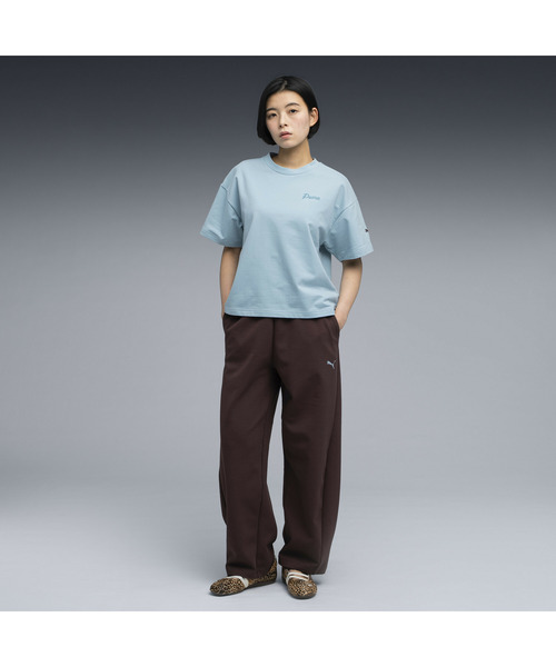 PUMA(プーマ)の「PUMA プーマ ウィメンズ ESS エレベーテッド MX ベビー 半袖 Tシャツ(Tシャツ/カットソー・レディース・チョコ/ブルー系その他5/オフホワイト・LARGE/X-LARGE/SMALL/MEDIUM)」の13枚目の写真