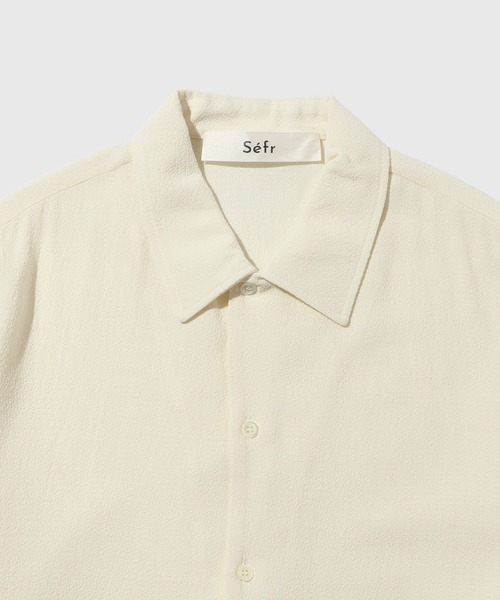 Sefr（セファ）の「【Sefr/セファ】SENSE SHIRT（シャツ/ブラウス・メンズ・ホワイト・S）」の12枚目の写真
