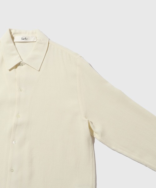 Sefr（セファ）の「【Sefr/セファ】SENSE SHIRT（シャツ/ブラウス・メンズ・ホワイト・S）」の10枚目の写真
