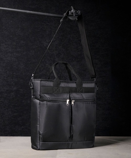 CALIFORNIA OUTFITTERS(カリフォルニア アウトフィッターズ)の「3C28 2WAY スクエアトートバッグ(ビジネスバッグ・メンズ・ブラック・ONESIZE)」の11枚目の写真