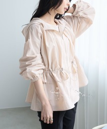 itto...（イット）の「水を弾く撥水加工【UVカット＆接触冷感】機能付きフレアブルゾン（マウンテンパーカー）」