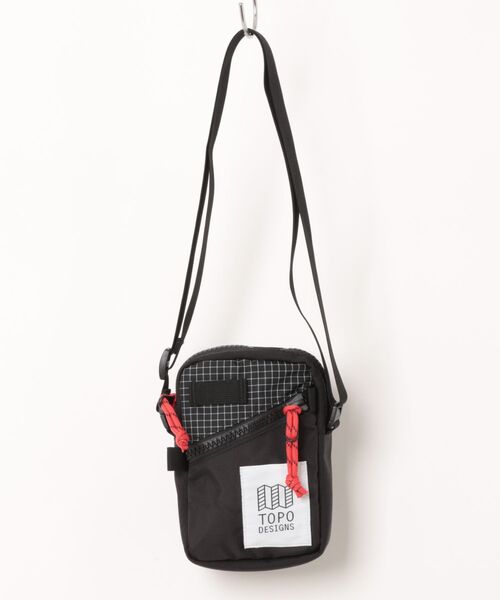 TOPO DESIGNS(トポデザインズ)の「GO OUT掲載モデル【TOPO DESIGNS】MINI SHOULDER BAG/ミニショルダーバッグ(ショルダーバッグ・レディース・ブラウン/アイボリー/ホワイト系/ブラック/ブラウン系/ブラック系/ブルー系/ブルー系1/レッドパープル/グレー系・ONE SIZE)」の4枚目の写真