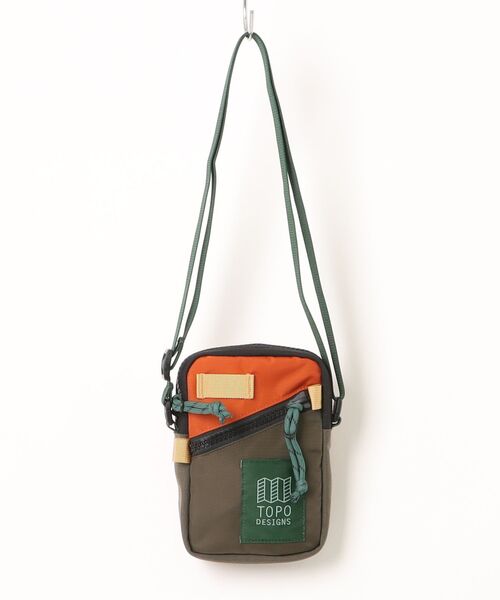TOPO DESIGNS(トポデザインズ)の「GO OUT掲載モデル【TOPO DESIGNS】MINI SHOULDER BAG/ミニショルダーバッグ(ショルダーバッグ・レディース・ブラウン/アイボリー/ホワイト系/ブラック/ブラウン系/ブラック系/ブルー系/ブルー系1/レッドパープル/グレー系・ONE SIZE)」の7枚目の写真
