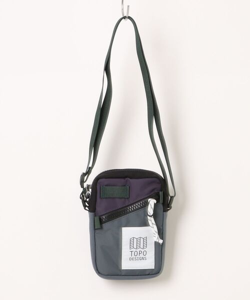 TOPO DESIGNS(トポデザインズ)の「GO OUT掲載モデル【TOPO DESIGNS】MINI SHOULDER BAG/ミニショルダーバッグ(ショルダーバッグ・レディース・ブラウン/アイボリー/ホワイト系/ブラック/ブラウン系/ブラック系/ブルー系/ブルー系1/レッドパープル/グレー系・ONE SIZE)」の8枚目の写真