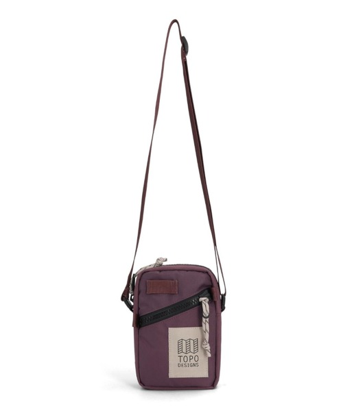 TOPO DESIGNS(トポデザインズ)の「GO OUT掲載モデル【TOPO DESIGNS】MINI SHOULDER BAG 2WAYショルダーバッグ(ショルダーバッグ・レディース・ブラウン/アイボリー/ホワイト系/ブラック/ブラウン系/ブラック系/ブルー系/ブルー系1/レッドパープル/グレー系・ONE SIZE)」の10枚目の写真