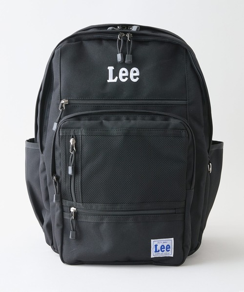 Lee(リー)の「【Lee/リー】14ポケット 多機能バックパック 撥水 リュック 大容量 約35.5L(バックパック/リュック・レディース・ピンク/ホワイト/ブルー・FREE)」の10枚目の写真