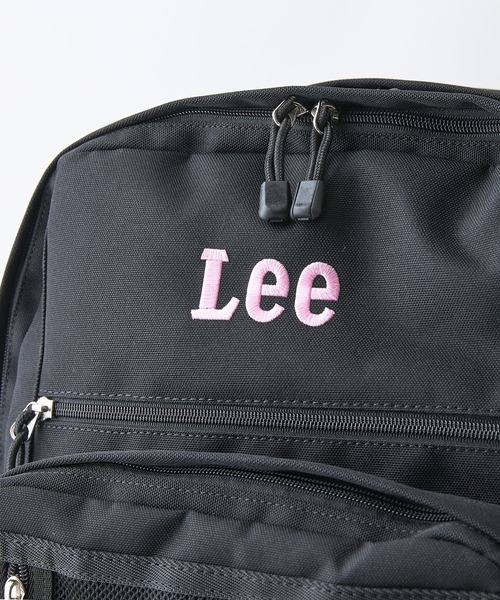 Lee(リー)の「【Lee/リー】14ポケット 多機能バックパック 撥水 リュック 大容量 約35.5L(バックパック/リュック・レディース・ピンク/ホワイト/ブルー・FREE)」の14枚目の写真