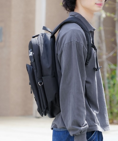 Lee(リー)の「【Lee/リー】14ポケット 多機能バックパック 撥水 リュック 大容量 約35.5L(バックパック/リュック・レディース・ピンク/ホワイト/ブルー・FREE)」の22枚目の写真
