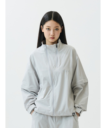 JAMIE WEST（ジェイミーウエスト）の「ナイロンデタッチャブルダブルジップウィンドブレーカー（グレー）（その他アウター）」