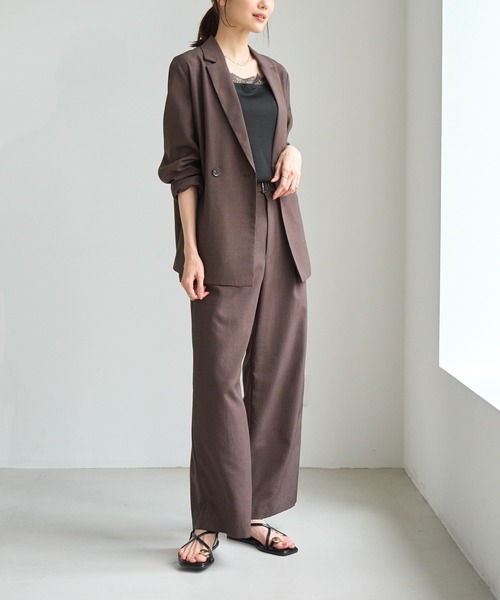 ROPE' PICNIC(ロペピクニック)の「フラットメタルトングサンダル(サンダル・レディース・ブラック/ダークブラウン・S/M/L)」の20枚目の写真