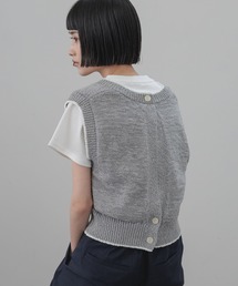 Mixyarn Knit Vest（ベスト）｜anuke（アンヌーク）のファッション通販